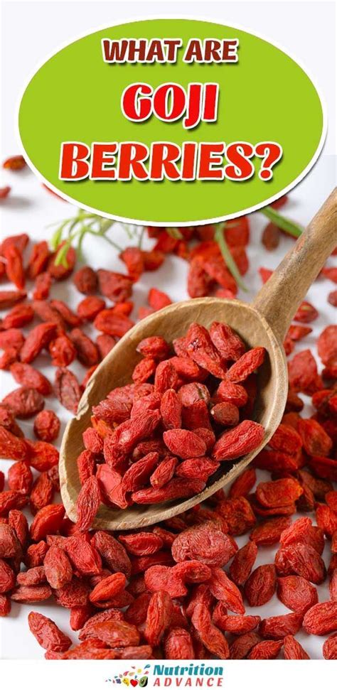 Goji Berries 101: Nutrition, Health Benefits & Concerns.
